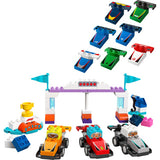 LEGO DUPLO TOWN 10445 F1 TEAM RACE PARTS AND DRIVERS