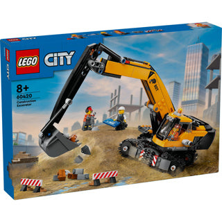 Lego city 60420 gele graafmachine