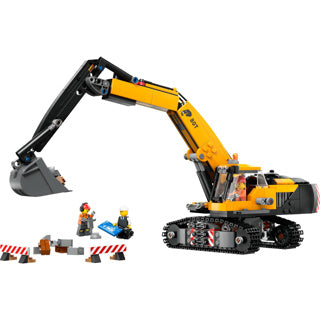 Lego city 60420 gele graafmachine