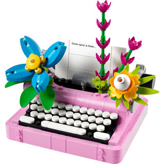 Lego Creator 31169 Typemachine with flowers