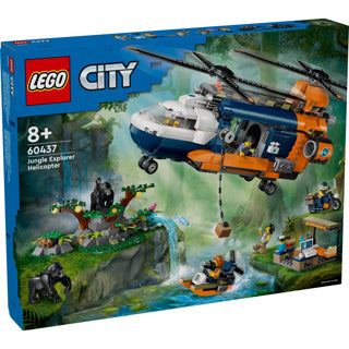 LEGO LEGO CITY 60437 Jungle researchers: helicopter at the base