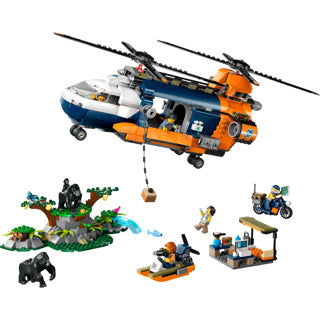 LEGO LEGO CITY 60437 Jungle researchers: helicopter at the base