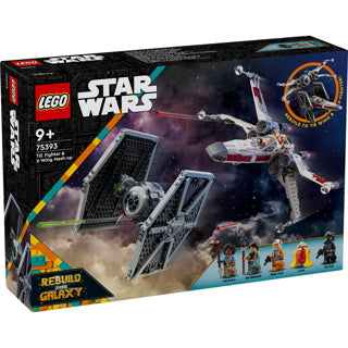 Lego Star Wars 75393 Tie Fighter in X-Wing Combi