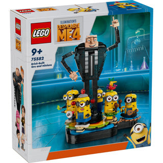 Lego Lego Despicable Me 75582 Buildable Gru and Minions