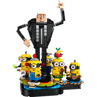 Lego Lego Despicable Me 75582 Buildable Gru and Minions