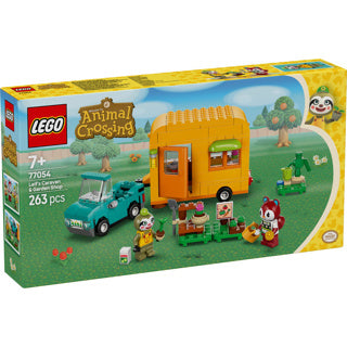 Lego Animal Crossing 77054 Leifs Caravan in Tuinwinkel