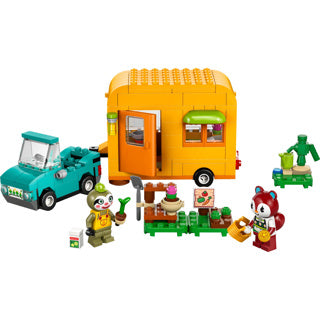 Lego Animal Crossing 77054 Leifs Caravan in Tuinwinkel