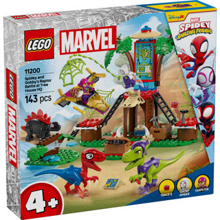 Lego Spidey 11200 Spidey a Gobbies Raptor Trunk ve stromě