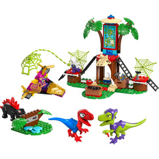 Lego Spidey 11200 Spidey a Gobbies Raptor Trunk ve stromě