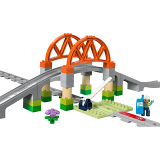 Lego Duplo Town 10426 Train Bridge and Rails Expansion Set