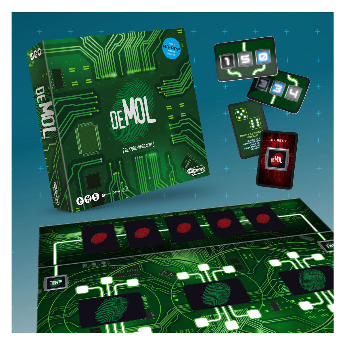 Who is De Mol? Code assignment board game