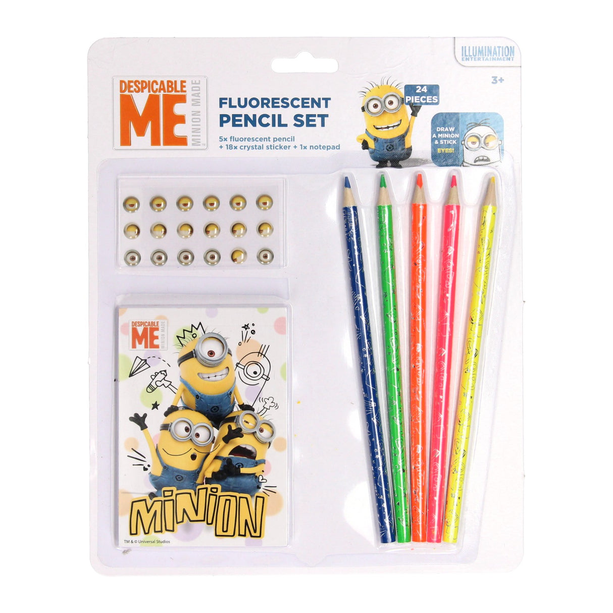 Minions craft set, 24dlg.