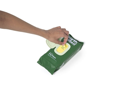 Jordrangert hundeservietter Lavendel Compostable