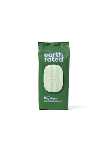 Jordrangert hundeservietter Lavendel Compostable