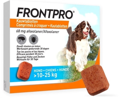 Frontline frontpro tyggelige tabletter