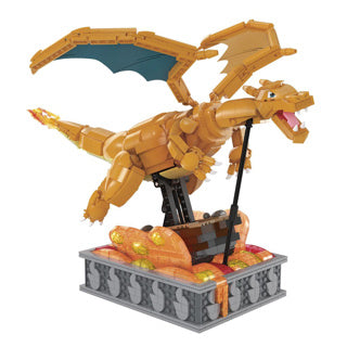 Mattel mega construx pokémon motion charizard
