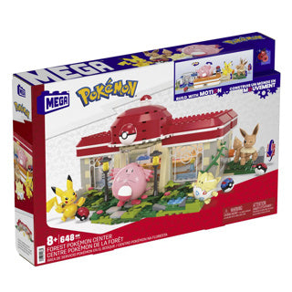 Mattel Mega Construx Bouwset Pokémon Center in the forest