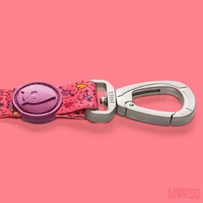 Morso Dog leash Recycled Pink Think Pink