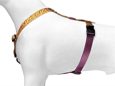 Morso Dog Harness H-Her genanvendt jungle tromme Oranje