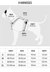 MORSO DOG HARNESS H-HEM Recyclé Bubble Leo Pink