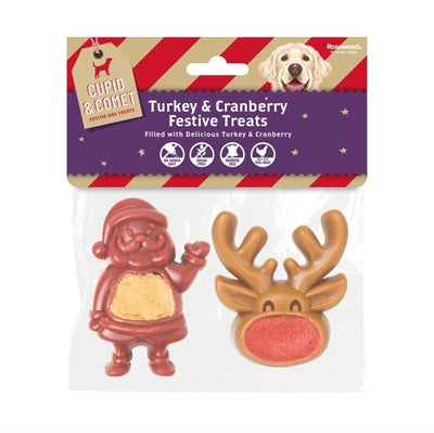 Cupid Comet Xmas Festive Plněný Santa a Rendier