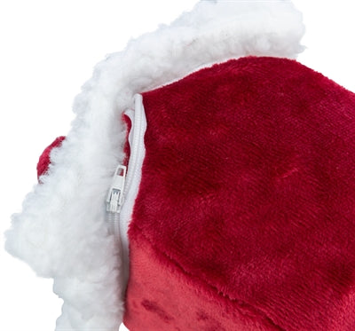Trixie Xmas Cuddly Cave Mouse Hamster Red White