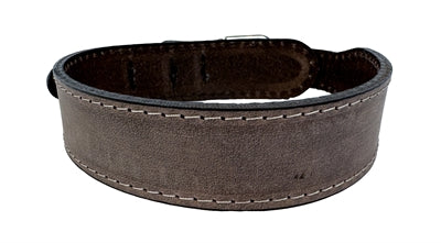 Sazzz ovratnik pes boho vintage usnje rjava