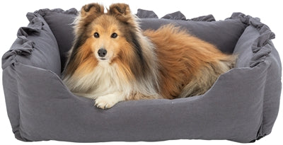 Trixie Dog Basket Amelie Angular Dark Grey