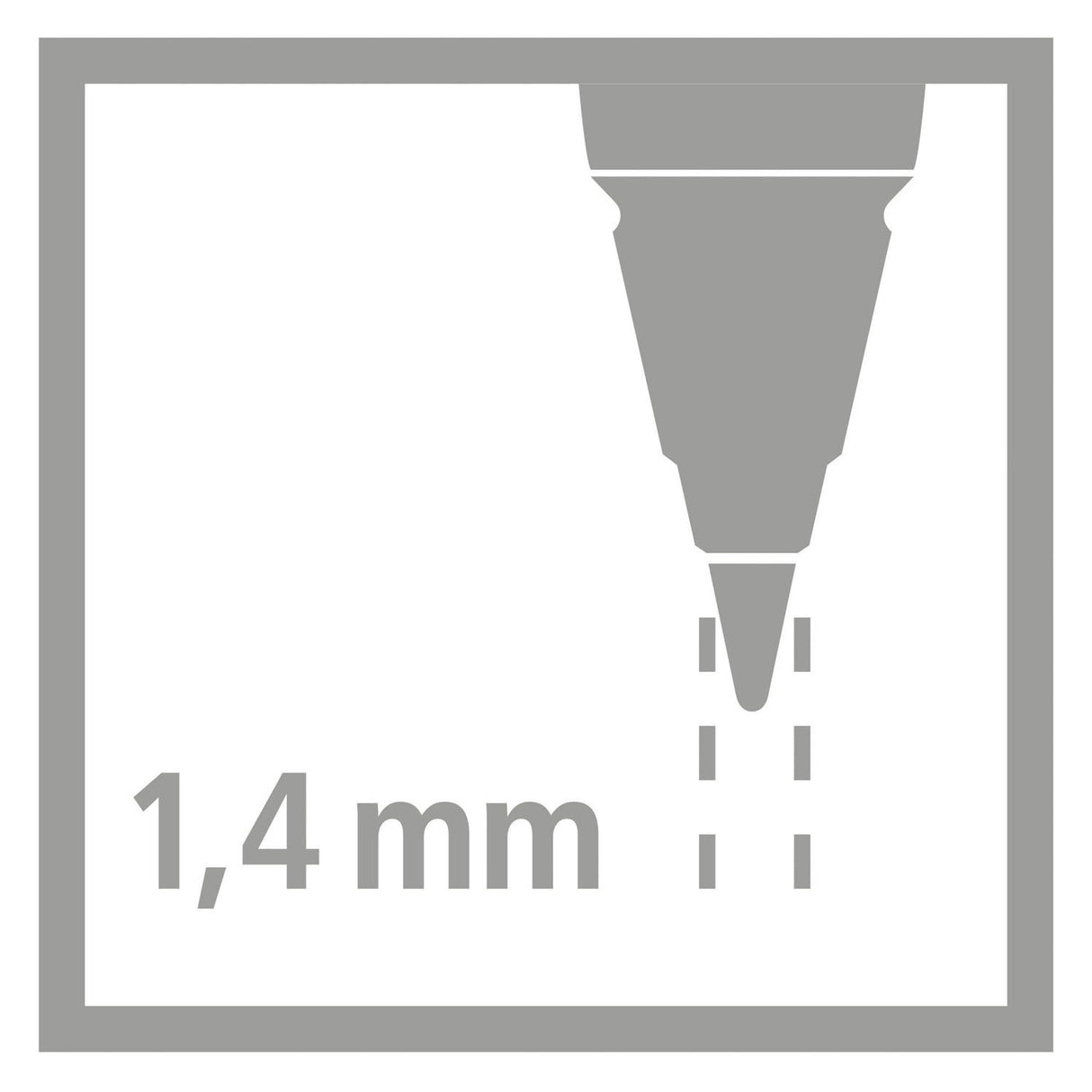 Stabilo EasyGo 6 Refilling HB - 1,4 mm