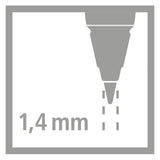 Stabilo EasyGo 6 Refilling HB - 1,4 mm
