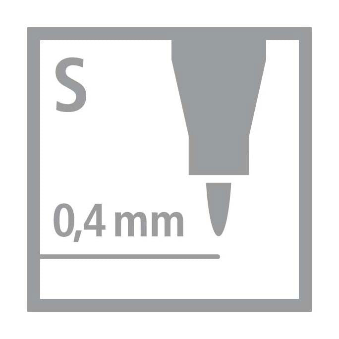 Stabilo Writ -4 -All - Permanent markør - Super Fine - Svart