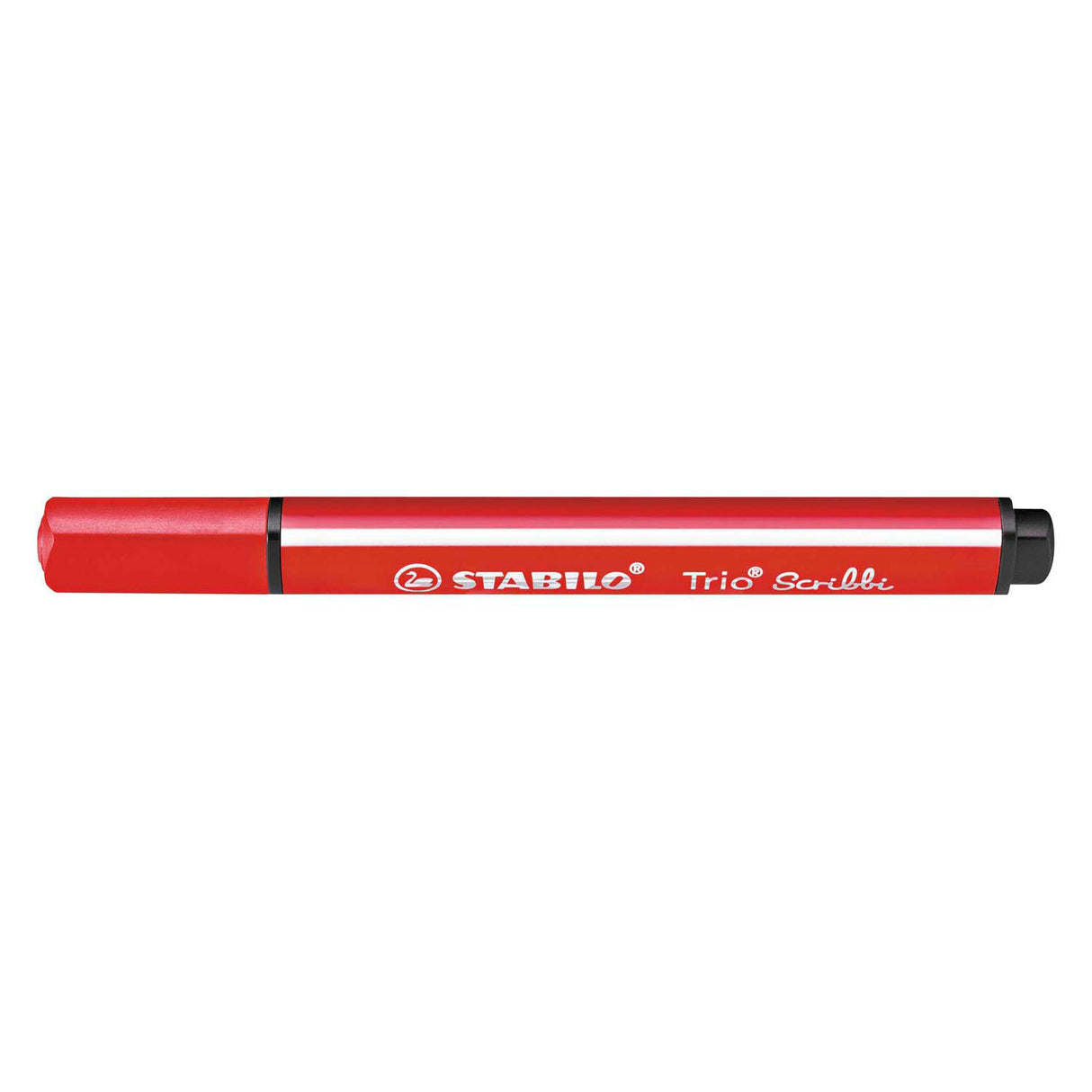 Stabilo Trio Scribbi - Felt -tip pen with supplied point - Red