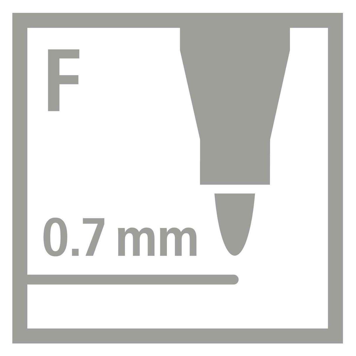 Stabililo Trio A-Z FeltStift, 24.