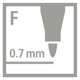 Stabililo Trio A-Z FeltStift, 24.