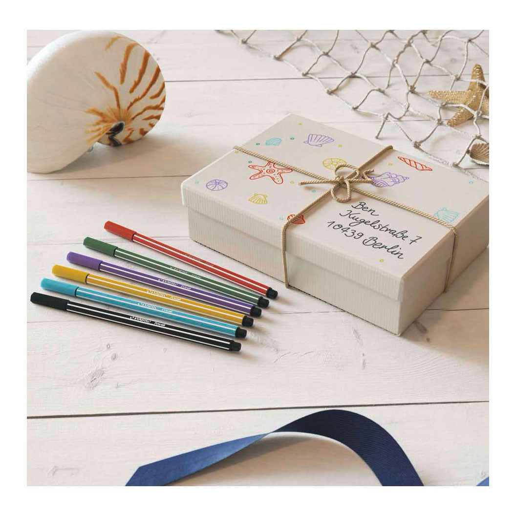Stembo Pen 68 - gefillt -tip Pen - mëttelfristeg Graf (68 95)