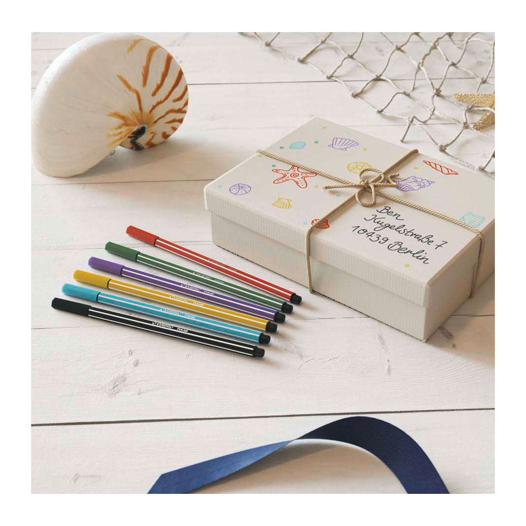 Stabilo Pen 68 - Felt -tip pen - Citroen Geel (68 24)