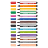 Stabilo trio Scribbi Felt -tip pisala, 14st.