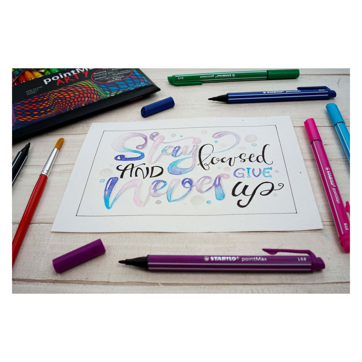 Stabililo PointMax Fineliner Arty, 15st.