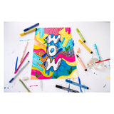 Stabilo Pen 68 Max Arty felt -tip pen with thick chisel peak 24 colors