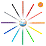 BIC Otroški barvni kovček z nalepkami