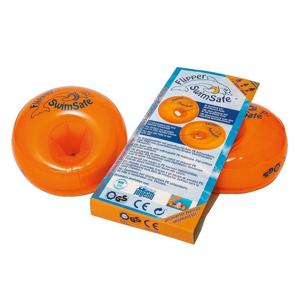 Swimsafe Swimming Pussies Flipper Oranje 2 pieces