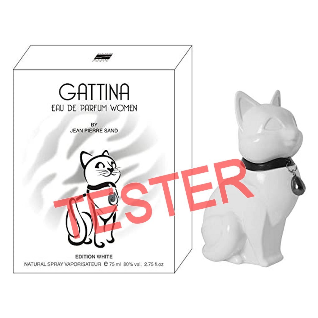 Jean-pierre tester písku eau de parfum gattina bílá pro ženy 75 ml testeru
