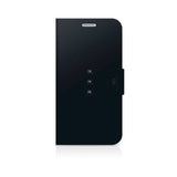 White Diamonds Booklet Case Crystal for Samsung Galaxy S7 Black
