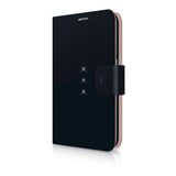 White Diamonds Booklet Case Crystal for Samsung Galaxy S7 Black