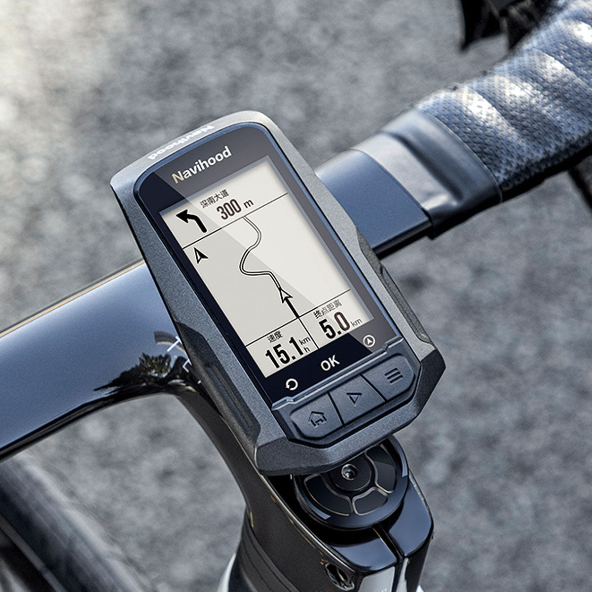 Navijanje kolesarskega računalnika GPS navigacija L1