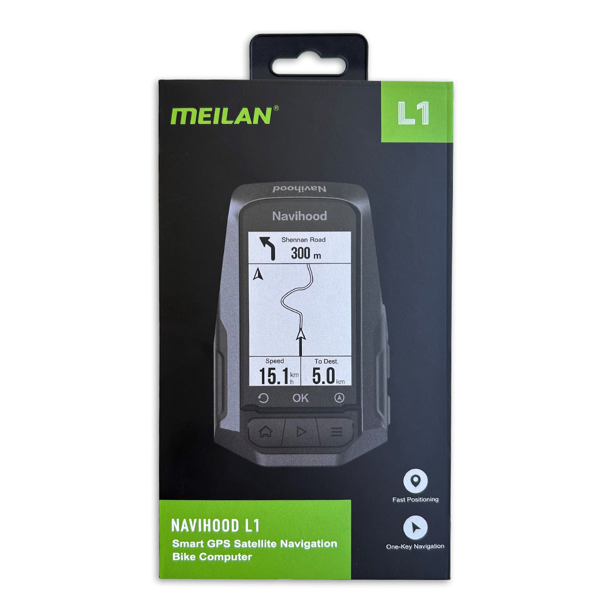 Navijanje kolesarskega računalnika GPS navigacija L1