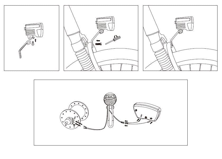 Headlight dynamo sensor 30 lux