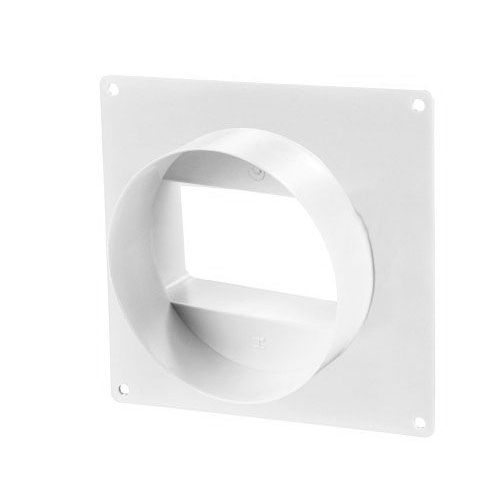 Flat Canal 110x54 mm Adapter mit Wandplatte flach> 100 m