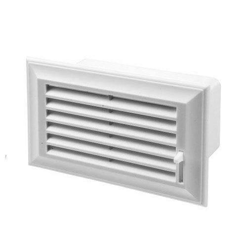 Flaach Canal 110x54mm PVC Wand Gitter