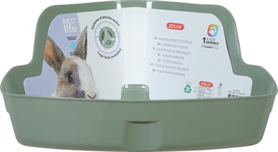 Zolux neolife hoektoilet konijn groen